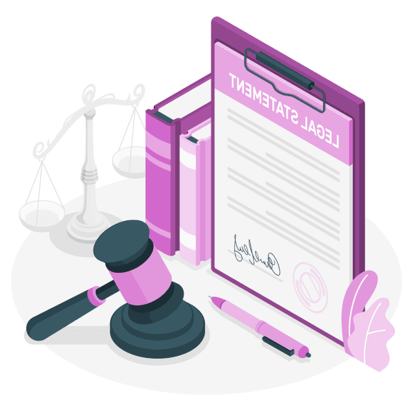 Notary service illustration